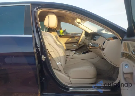 2015 Mercedes-Benz S 550 4Matic from USA, damaged, VIN WDDUG8FB1FA121259